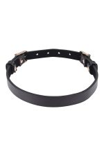 SEX AND MISCHIEF DOUBLE BUCKLE DAY COLLAR - obrazek 2