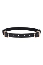 SEX AND MISCHIEF DOUBLE BUCKLE DAY COLLAR - obrazek 5