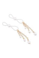 SEX AND MISCHIEF PEARL NIPPLE TIES - obrazek 3