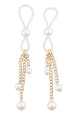 SEX AND MISCHIEF PEARL NIPPLE TIES - obrazek 4