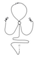 SPORTSHEETS SAFFRON NIPPLE TO CLIT SET - obrazek 2