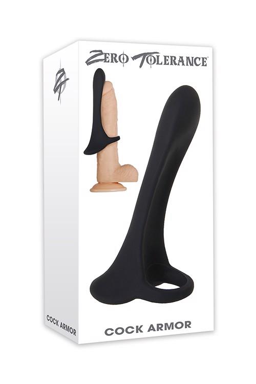 35-840460 ZERO TOLERANCE COCK ARMOR BLACK - obrazek 1