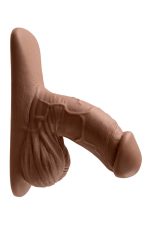 GENDER X 4" SILICONE PACKER DARK - obrazek 2
