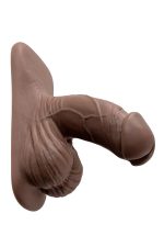 GENDER X 4" SILICONE PACKER DARK - obrazek 4