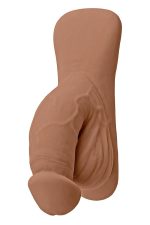GENDER X 4INCH PACKER, MOCCA FLESH - obrazek 2