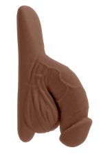 GENDER X 4 INCH PACKER, DARK FLESH - obrazek 3