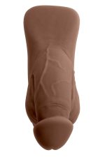 GENDER X 4 INCH PACKER, DARK FLESH - obrazek 4