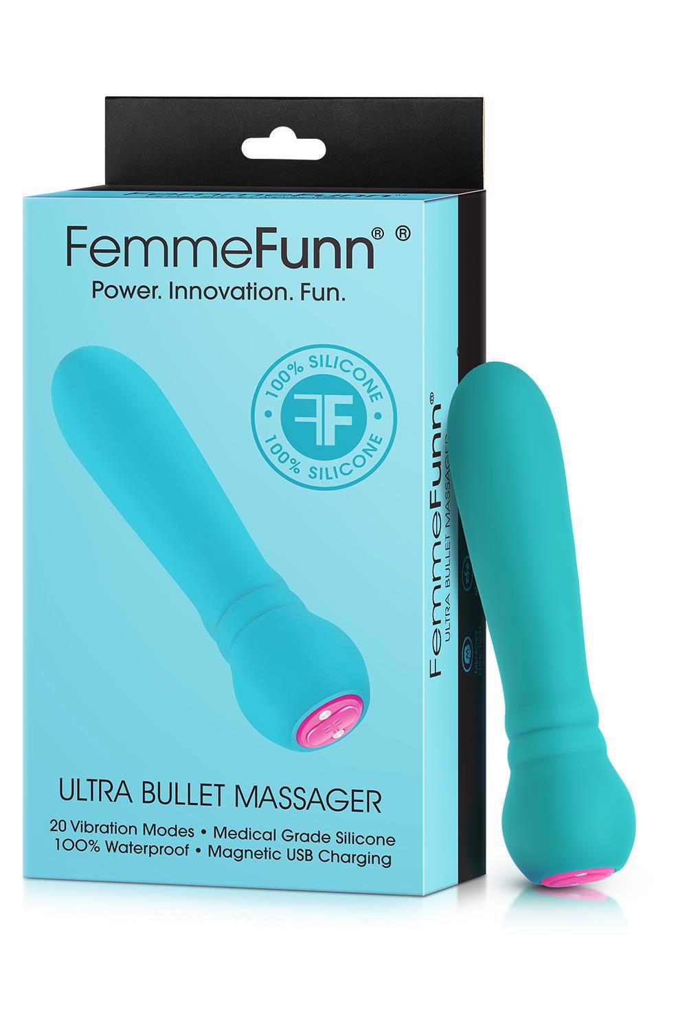 35-860102 FEMMEFUNN ULTRA BULLET TURQUOISE - obrazek 1