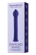 FEMMEFUNN DIAMOND WAND DARK PURPLE - obrazek 4