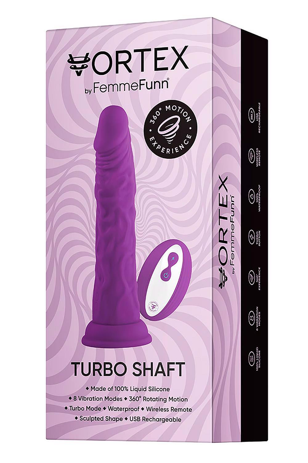 35-860118 FEMMEFUNN WIRELESS TURBO SHAFT PURPLE - obrazek 1