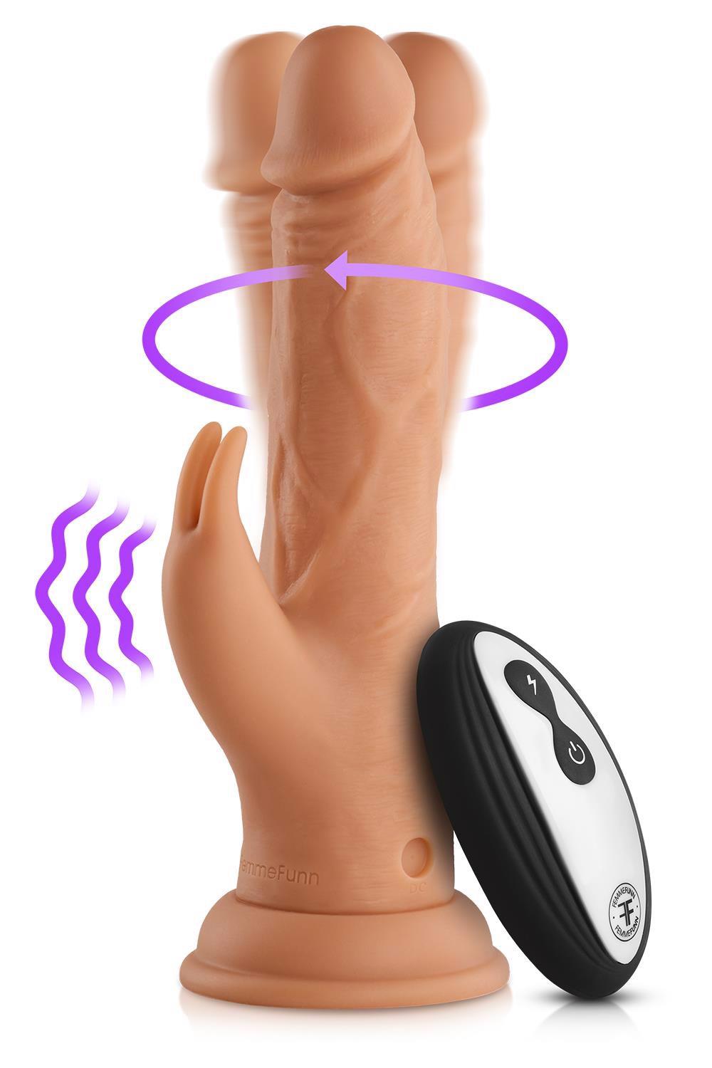 35-860123_1 FEMMEFUNN WIRELESS TURBO RABBIT NUDE - obrazek 1