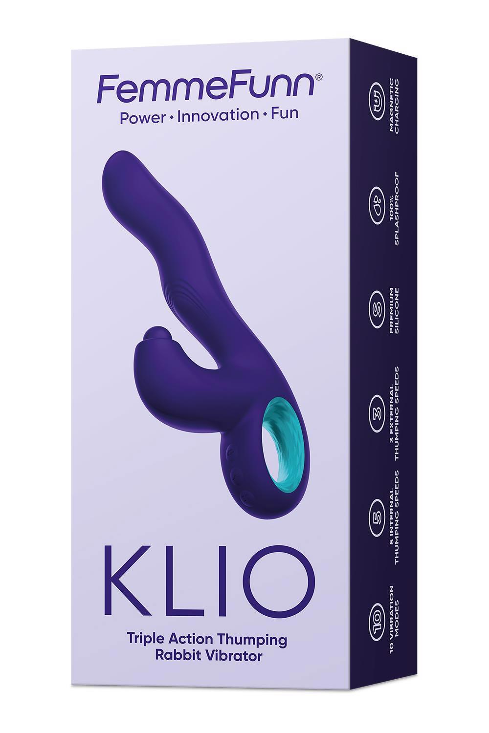 35-860172 FEMMEFUNN KLIO DARK PURPLE - obrazek 1