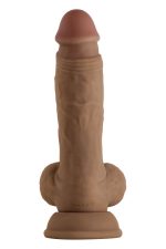 SHAFT MODEL A 7.5 INCH LIQUIDE SILICONE DONG WITH BALLS OAK - obrazek 3