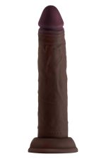 SHAFT MODEL J 7.5 INCH LIQUIDE SILICONE DONG MAHOGANY - obrazek 3