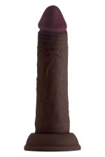 SHAFT MODEL J 6.5 INCH LIQUIDE SILICONE DONG MAHOGANY - obrazek 3