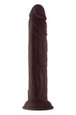 SHAFT MODEL J 9.5 INCH LIQUID SILICONE DONG MAHOGANY - obrazek 2