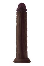 SHAFT MODEL J 9.5 INCH LIQUID SILICONE DONG MAHOGANY - obrazek 4