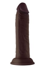 SHAFT MODEL J 5.5 INCH LIQUID SILICONE DONG MAHOGANY - obrazek 2