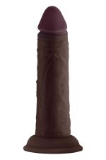 SHAFT MODEL J 5.5 INCH LIQUID SILICONE DONG MAHOGANY - obrazek 3