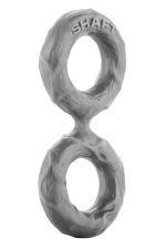 SHAFT DOUBLE C-RING SMALL GRAY - obrazek 5