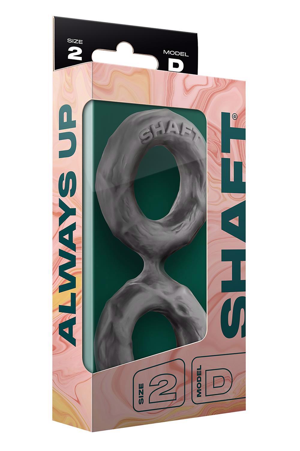 35-860241 SHAFT DOUBLE C-RING MEDIUM GRAY - obrazek 1