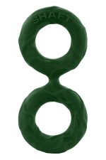 SHAFT DOUBLE C-RINGÂ LARGE GREEN - obrazek 2