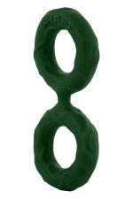 SHAFT DOUBLE C-RINGÂ LARGE GREEN - obrazek 3