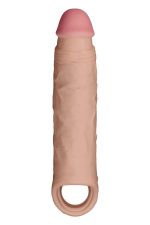 SHAFT SHEATH MODEL F 6.9 INCH LIQUID SILICONE SLEEVE PINE - obrazek 3