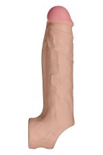 SHAFT SHEATH MODEL F 6.9 INCH LIQUID SILICONE SLEEVE PINE - obrazek 5