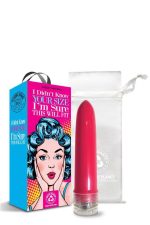 HAPPY ENDING PLEASURE PACKAGE I DIDN'T KNOW YOUR SIZE 4" MULTI-SPEED VIBE - obrazek 3
