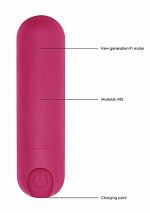 10 Speed Rechargeable Bullet - Pink - obrazek 8