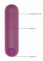 10 Speed Rechargeable Bullet - Purple - obrazek 8