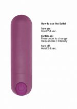 10 Speed Rechargeable Bullet - Purple - obrazek 9
