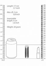 10 Speed Rechargeable Bullet - Silver - obrazek 3