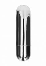 10 Speed Rechargeable Bullet - Silver - obrazek 4