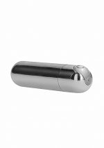 10 Speed Rechargeable Bullet - Silver - obrazek 5