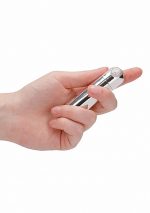 10 Speed Rechargeable Bullet - Silver - obrazek 6