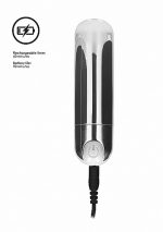 10 Speed Rechargeable Bullet - Silver - obrazek 7