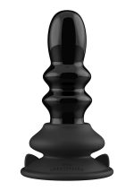 Ribbly - With Suction Cup and Remote - 10 Speed - Black - obrazek 2