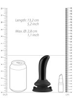 Prickly - With Suction Cup and Remote - 10 Speed - Black - obrazek 7