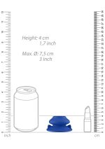 Chrystalino - Silicone Suction Cup - Blue - obrazek 5
