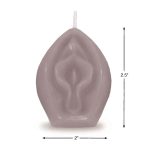 Eden’s Candle - Vanilla Scented Vagina - Taupe - obrazek 3