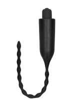E-Stimulation Vibrating Urethral Sounding Plug - Black - obrazek 11