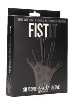 Silicone Stimulation Glove - Black - obrazek 2