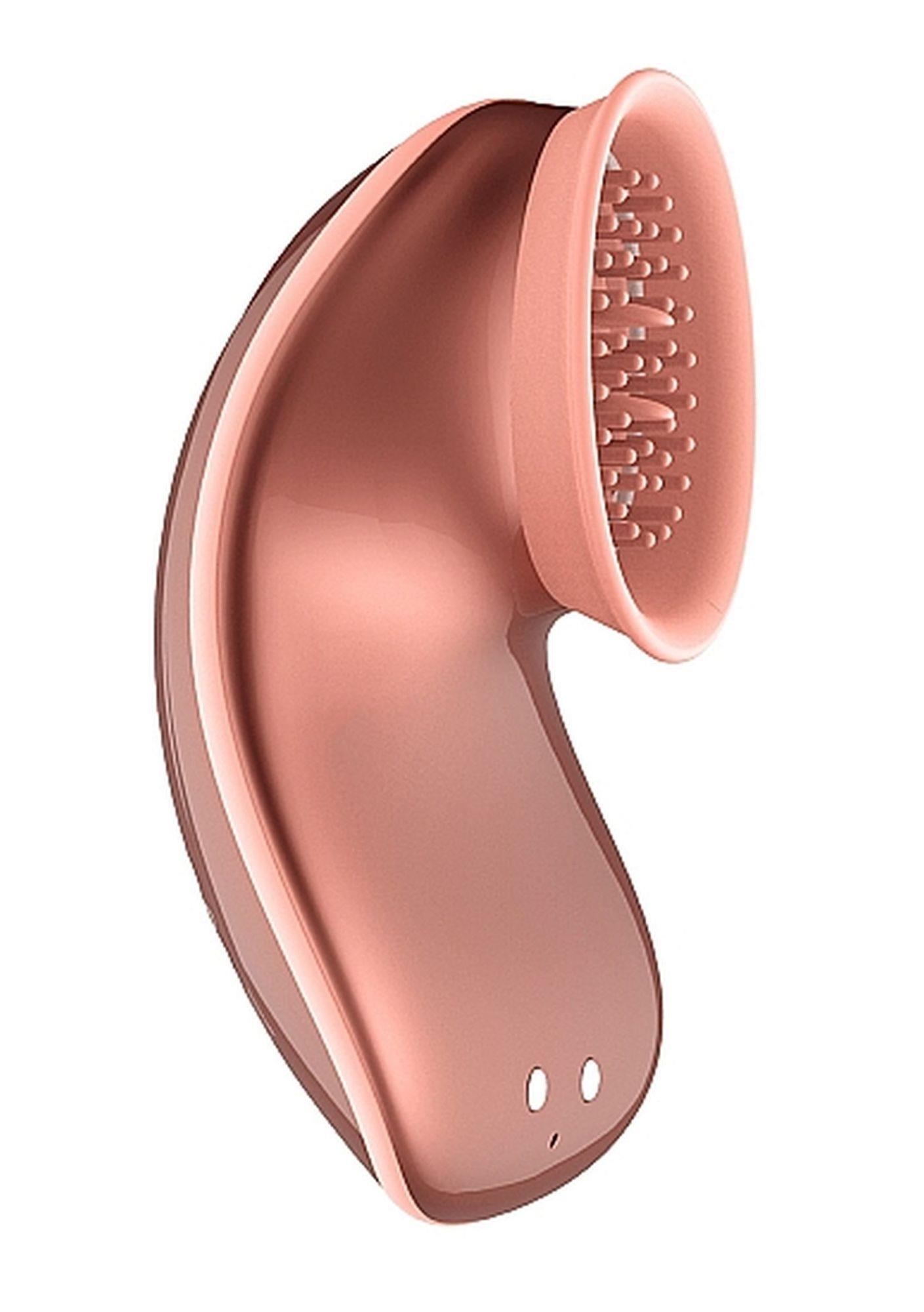 36-INN001ROS Twitch Hands - Free Suction & Vibration Toy - Rose - obrazek 1