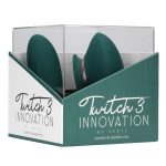 Twitch 3 - Rechargeable Vibrator & Suction - Silicone - 10 Speed - Forest Green - obrazek 2
