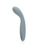 Ultra Soft Silicone G-Spot Vibrator - Basalt Grey - obrazek 2