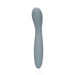 Ultra Soft Silicone G-Spot Vibrator - Basalt Grey - obrazek 3