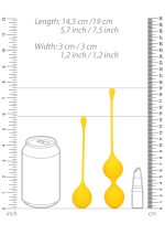Silicone Kegel Balls Training Set - Carambola - obrazek 9