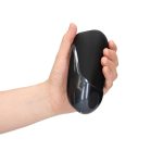 Vibrating Masturbator Sleeve - Licorice Black - obrazek 4